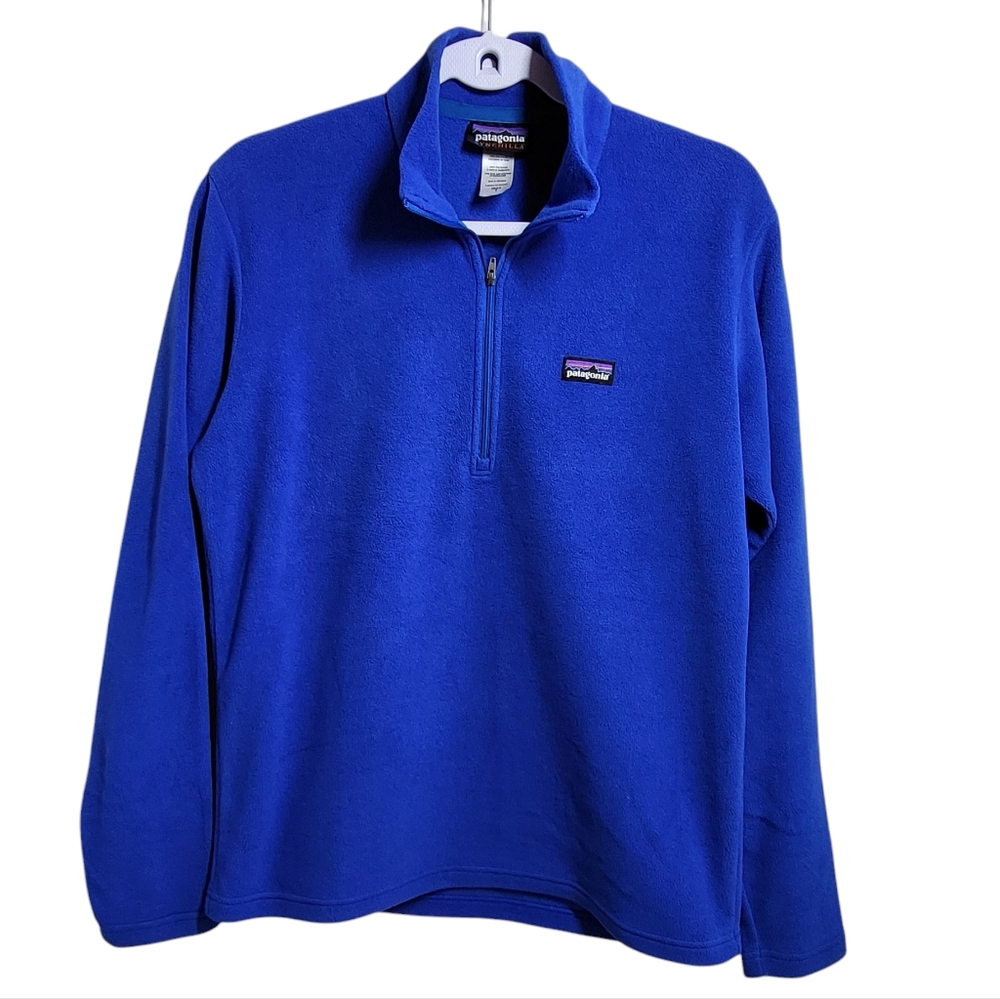 Patagonia blue casual polar size S